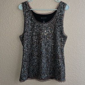 INC Sequin Tank